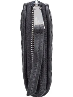 abro Damen Geldbörse - Piuma in schwarz