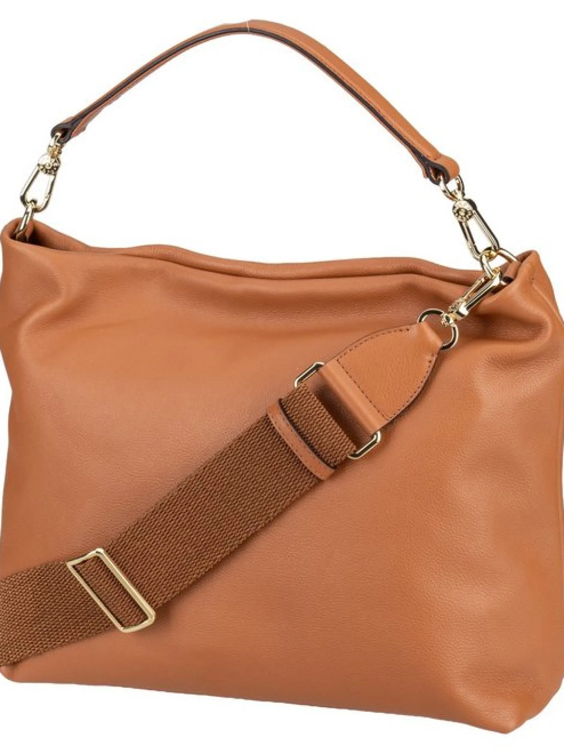 abro Damen Handtasche - Kaia in cognac