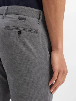Alberto Herren Stoffhose - Lou-J in grau - Länge: lang