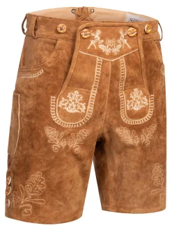 Alessandro Salvarini Erwachsene Trachtenhose - ASFerdl in braun