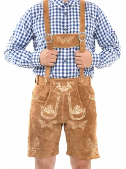 Alessandro Salvarini Erwachsene Trachtenhose - ASFerdl in braun