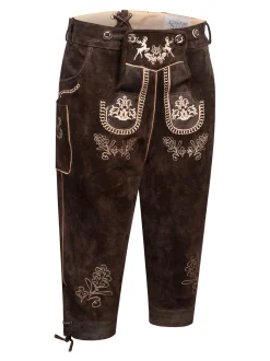 Alessandro Salvarini Herren Trachtenhose - ASGustl in braun