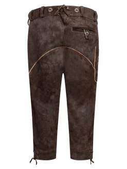 Alessandro Salvarini Herren Trachtenhose - ASGustl in braun