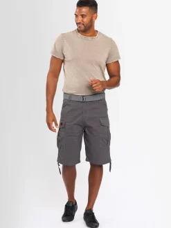 Alessandro Salvarini Herren Cargoshorts - ASLeon in grau
