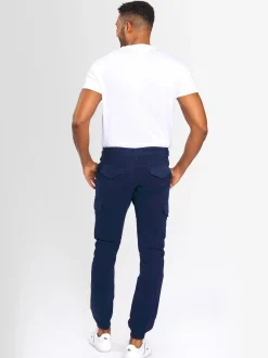 Alessandro Salvarini Herren Stoffhose - ASJacamo in blau