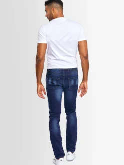 Alessandro Salvarini Herren Jeans - ASGenova in blau