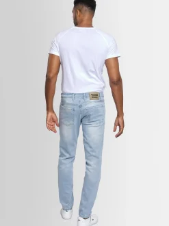 Alessandro Salvarini Herren Jeans - ASAngelo in hellblau