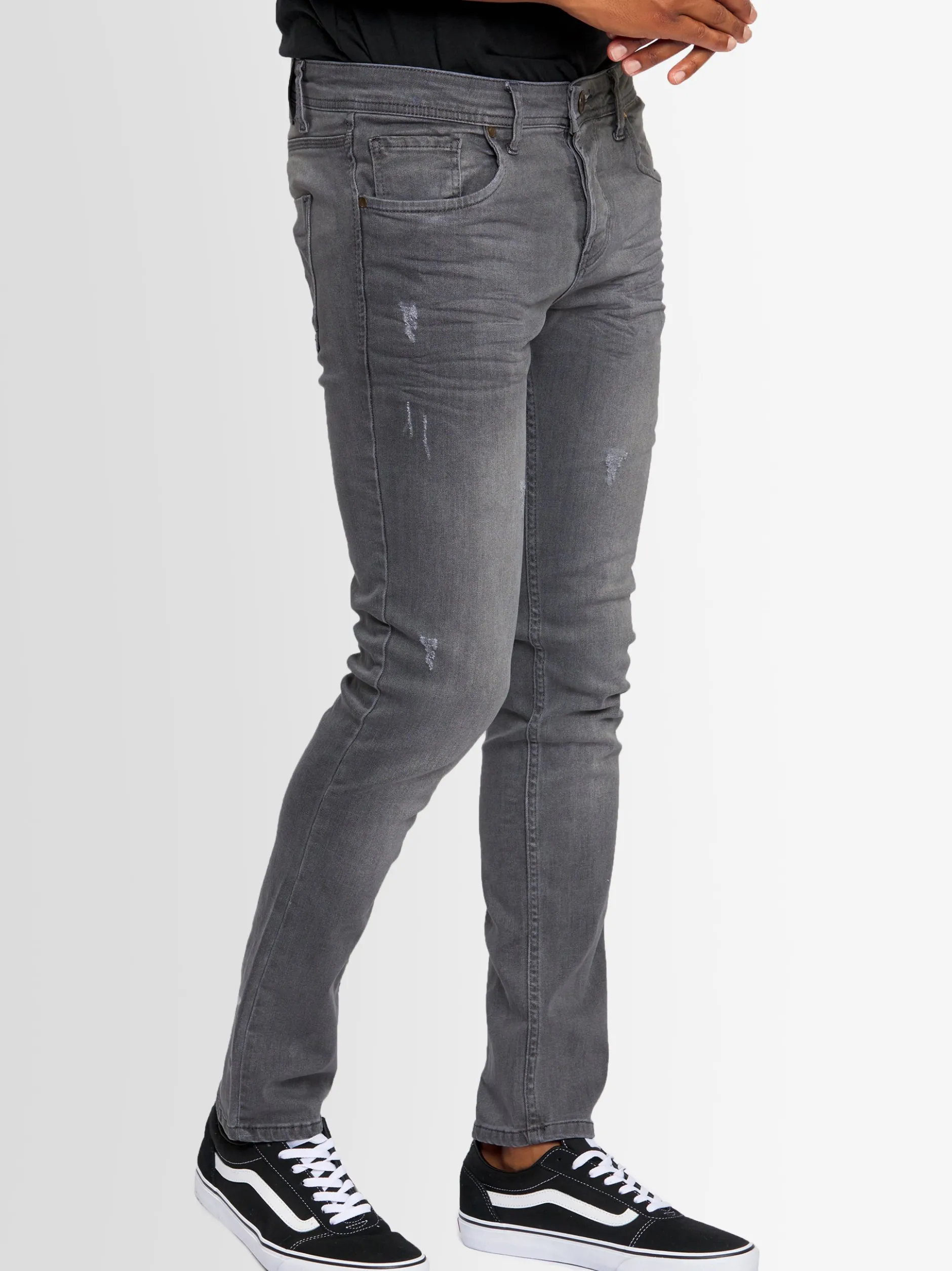 Alessandro Salvarini Herren Jeans - ASLuca in grau