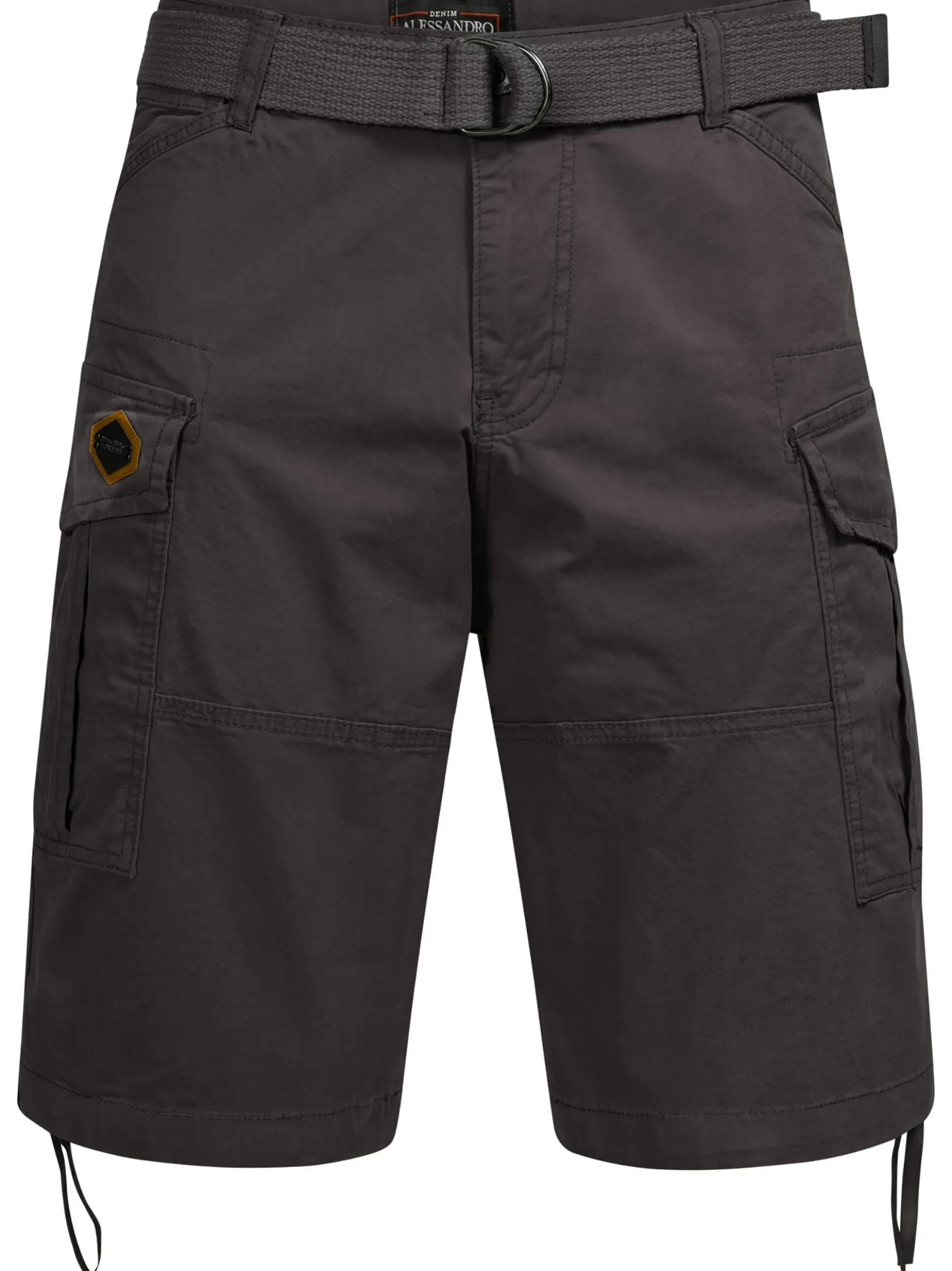 Alessandro Salvarini Herren Cargoshorts - ASLeon in anthrazit