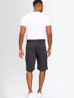 Alessandro Salvarini Herren Cargoshorts - ASLeon in anthrazit