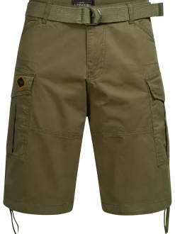 Alessandro Salvarini Herren Cargoshorts - ASLeon in oliv
