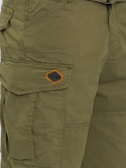 Alessandro Salvarini Herren Cargoshorts - ASLeon in oliv