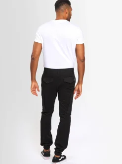 Alessandro Salvarini Herren Stoffhose - ASJacamo in schwarz