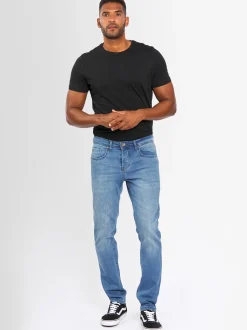 Alessandro Salvarini Herren Jeans - ASLuca in hellblau