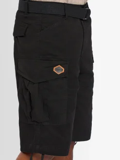 Alessandro Salvarini Herren Cargoshorts - ASLeon in schwarz
