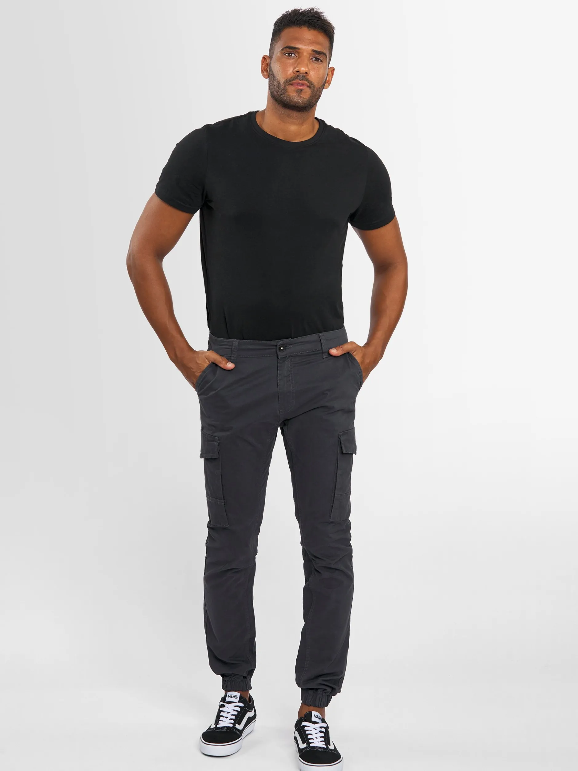 Alessandro Salvarini Herren Stoffhose - ASJacamo in anthrazit