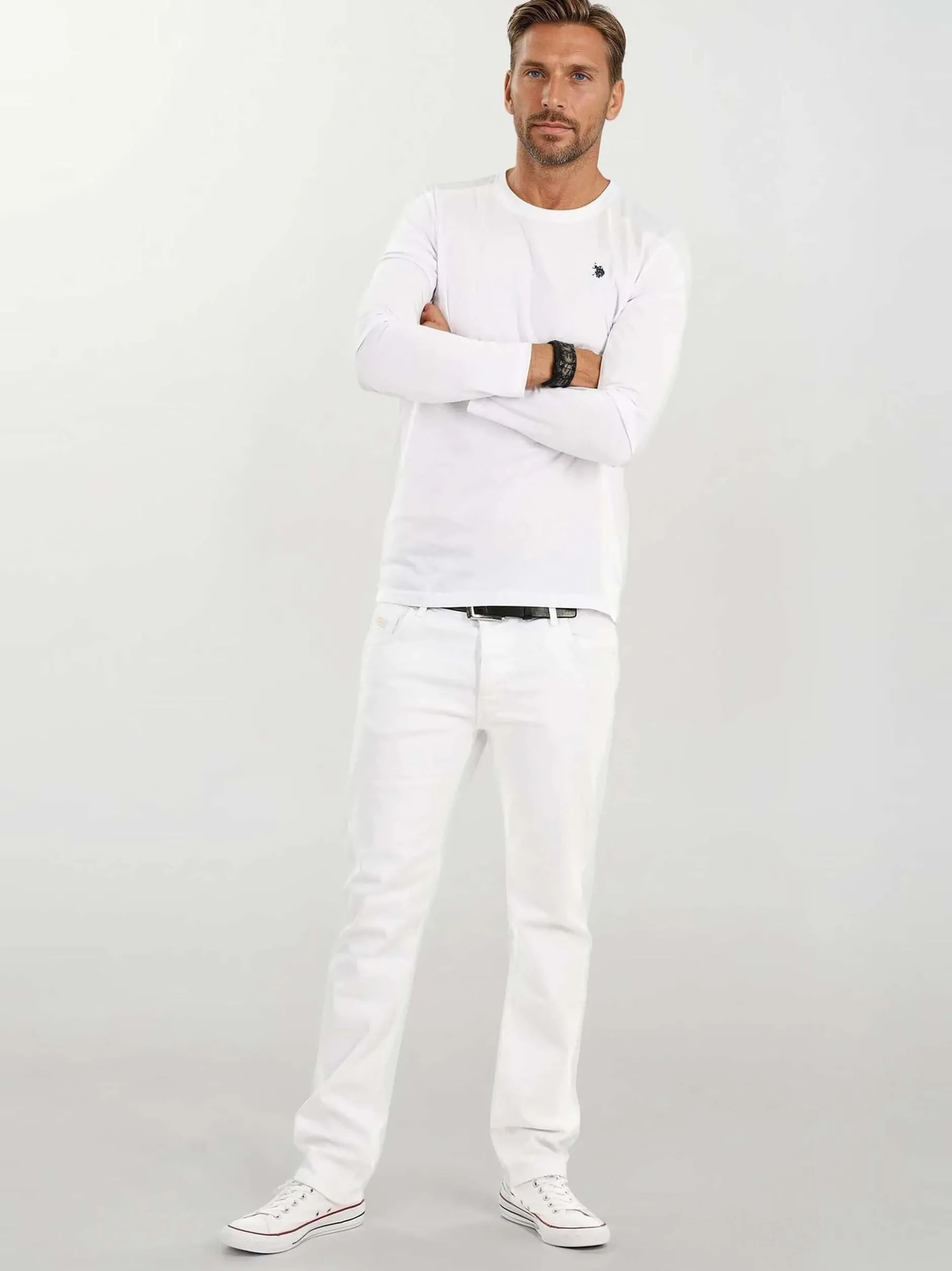 Alessandro Salvarini Jeans in weiß