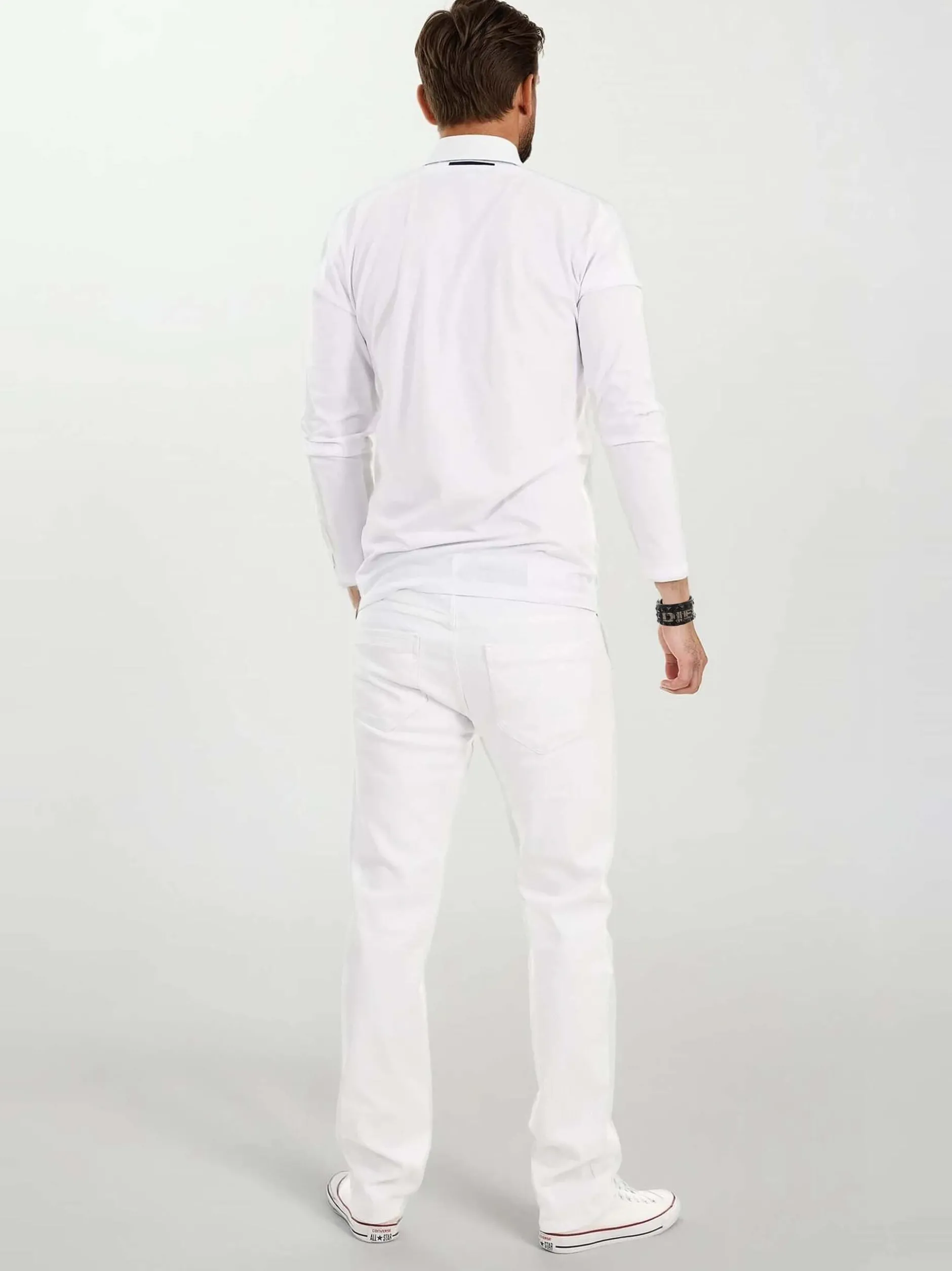 Alessandro Salvarini Jeans in weiß
