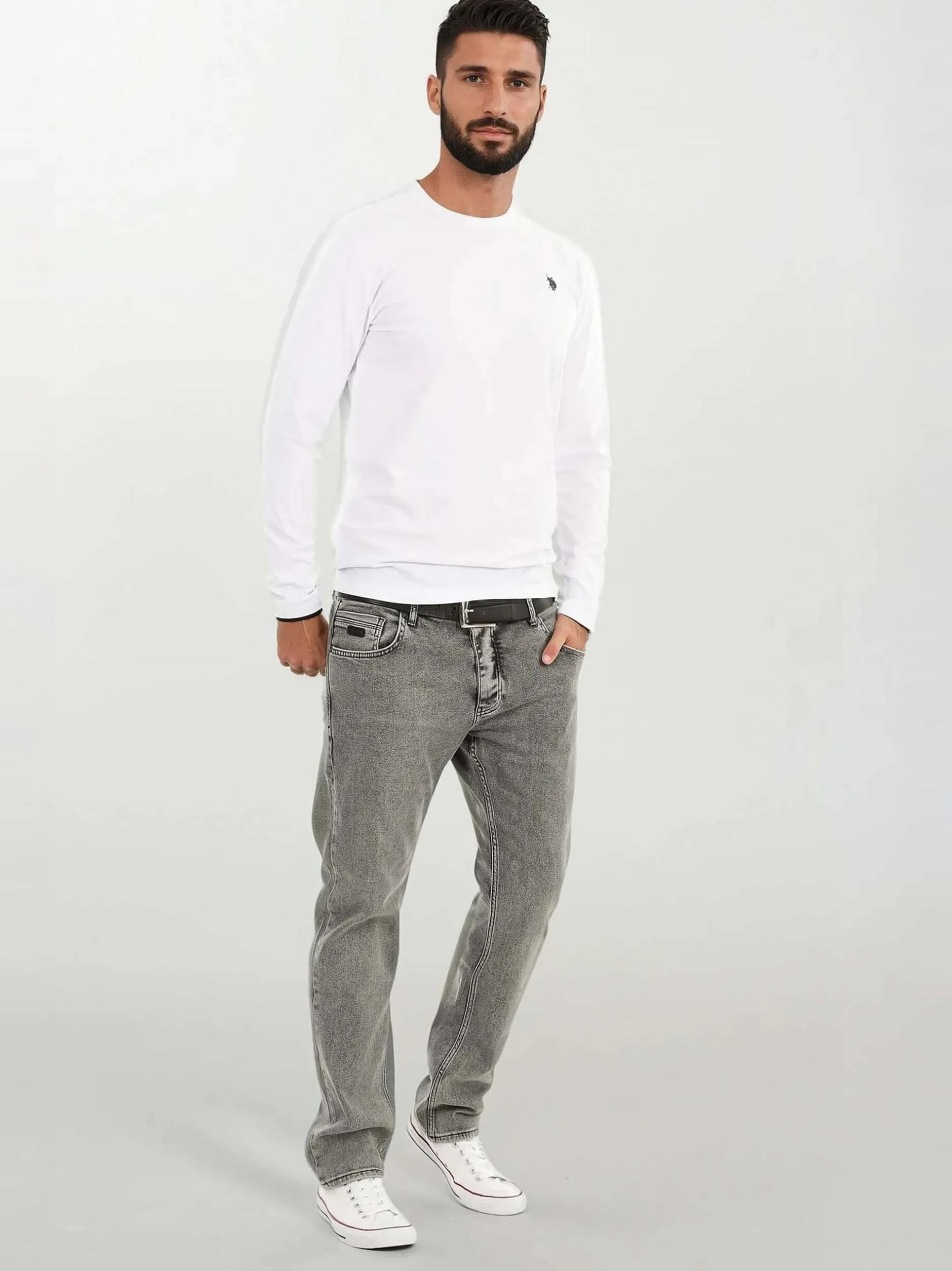 Alessandro Salvarini Jeans in grau