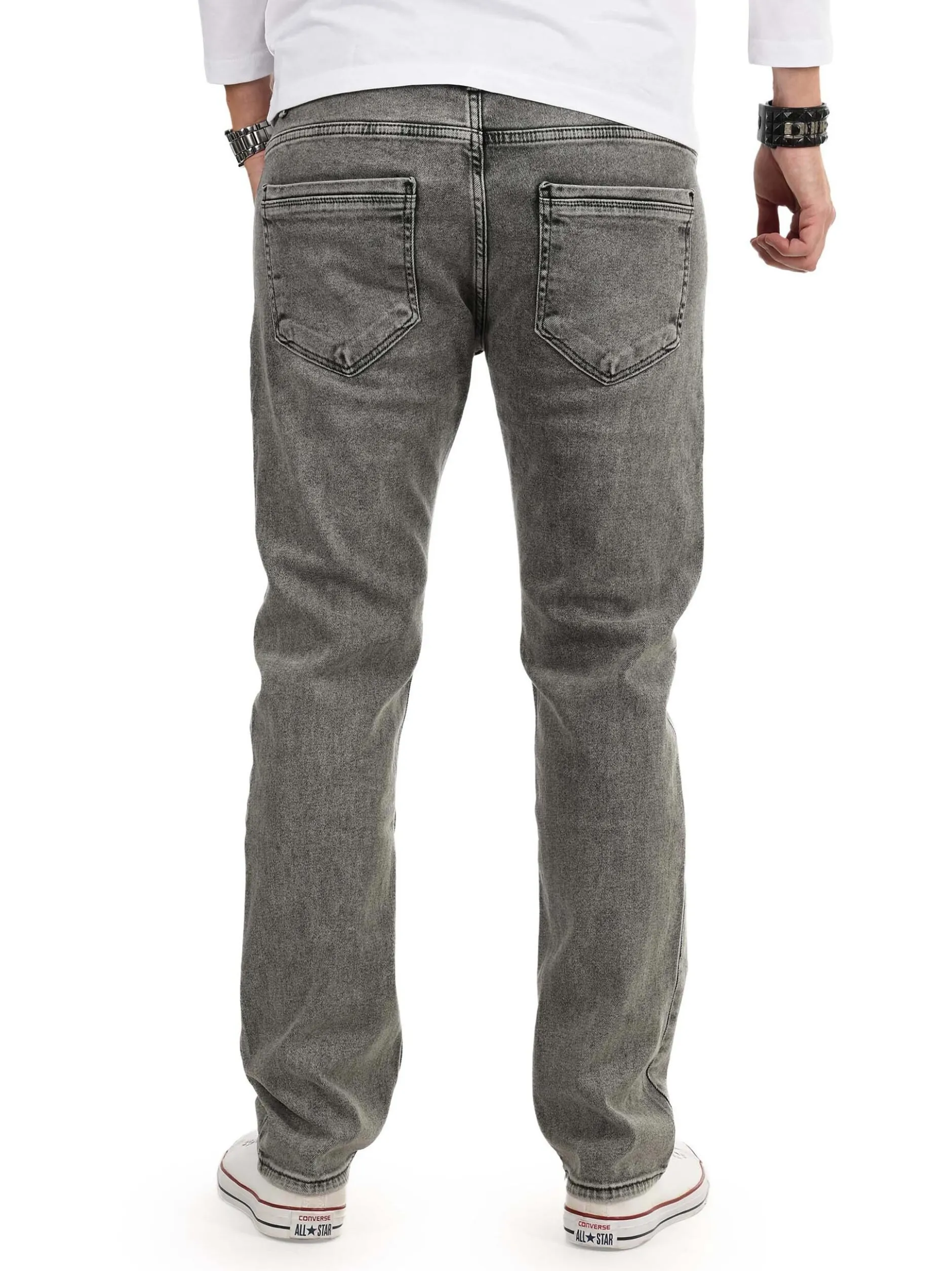 Alessandro Salvarini Jeans in grau