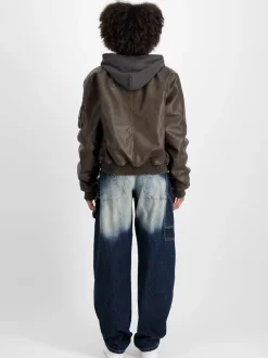 Alpha Industries Damen Bomberjacke in braun