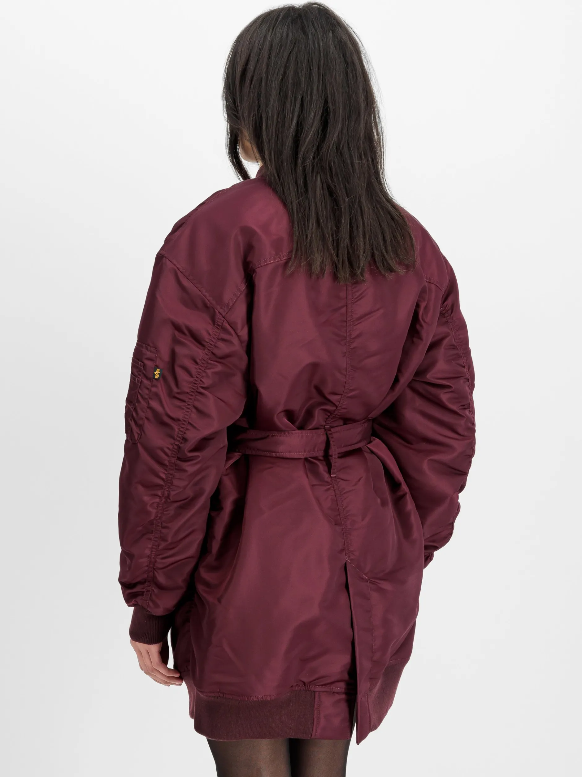 Alpha Industries Damen Bomberjacke in bordeaux