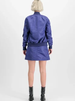 Alpha Industries Damen Bomberjacke in lila