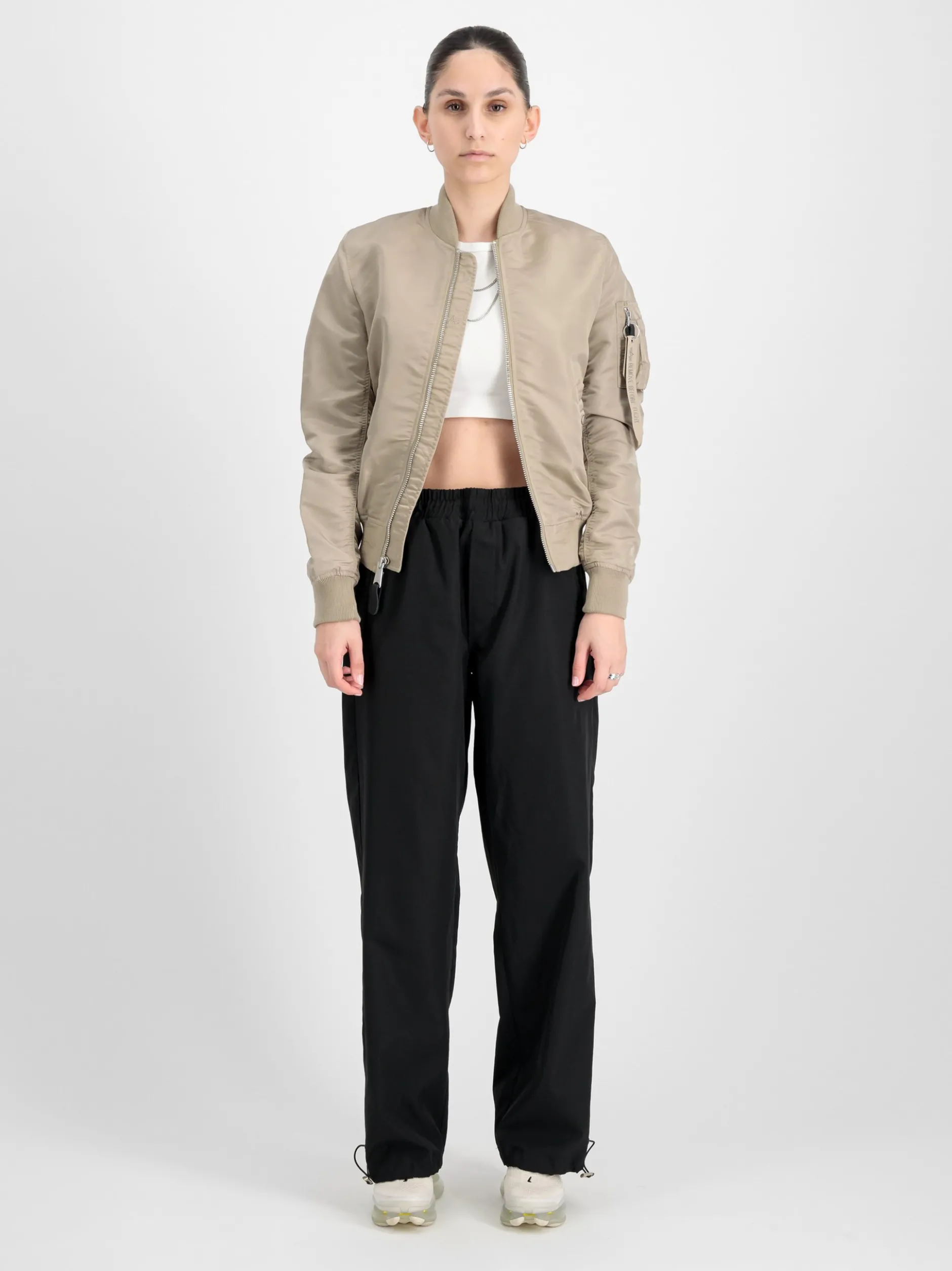 Alpha Industries Damen Bomberjacke in sand