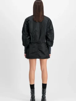 Alpha Industries Damen Bomberjacke in schwarz