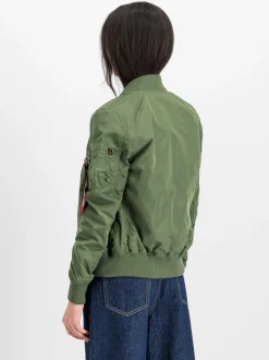 Alpha Industries Damen Bomberjacke in grün