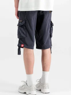 Alpha Industries Herren Cargo-Shorts in marine