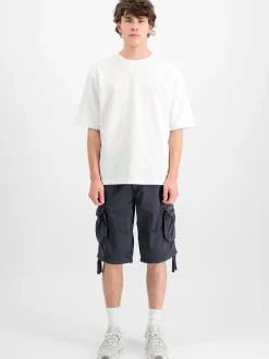 Alpha Industries Herren Cargo-Shorts in marine