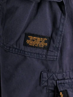 Alpha Industries Herren Cargo-Shorts in marine