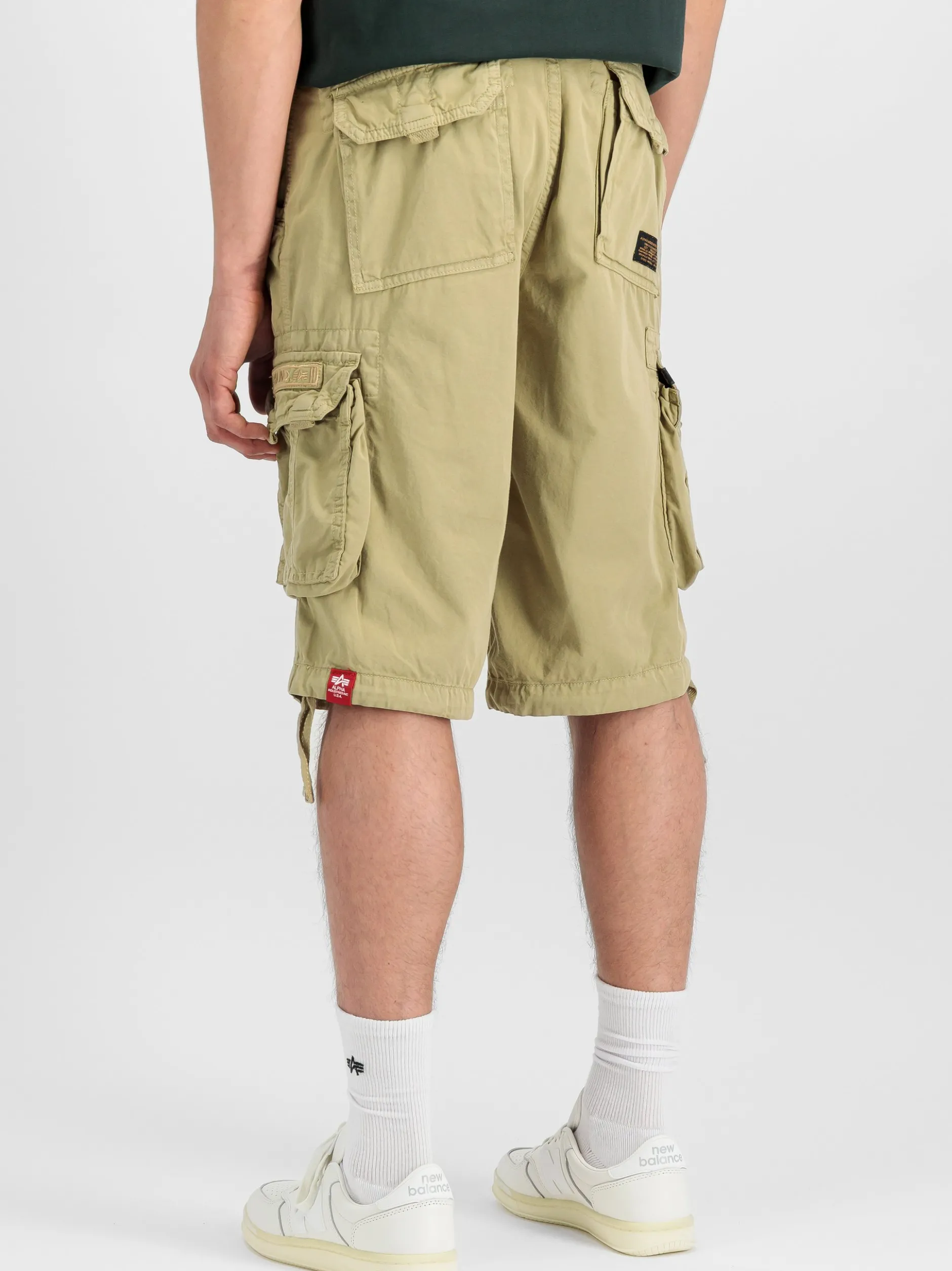 Alpha Industries Herren Cargo-Shorts in khaki