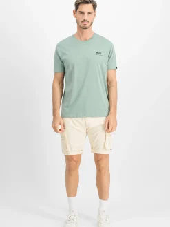 Alpha Industries Herren Cargo-Shorts in vanille