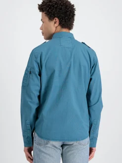 Alpha Industries Herren Hemd in marine