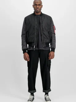 Alpha Industries Herren Hose in schwarz