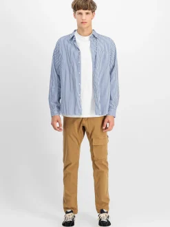 Alpha Industries Herren Hose in gelb