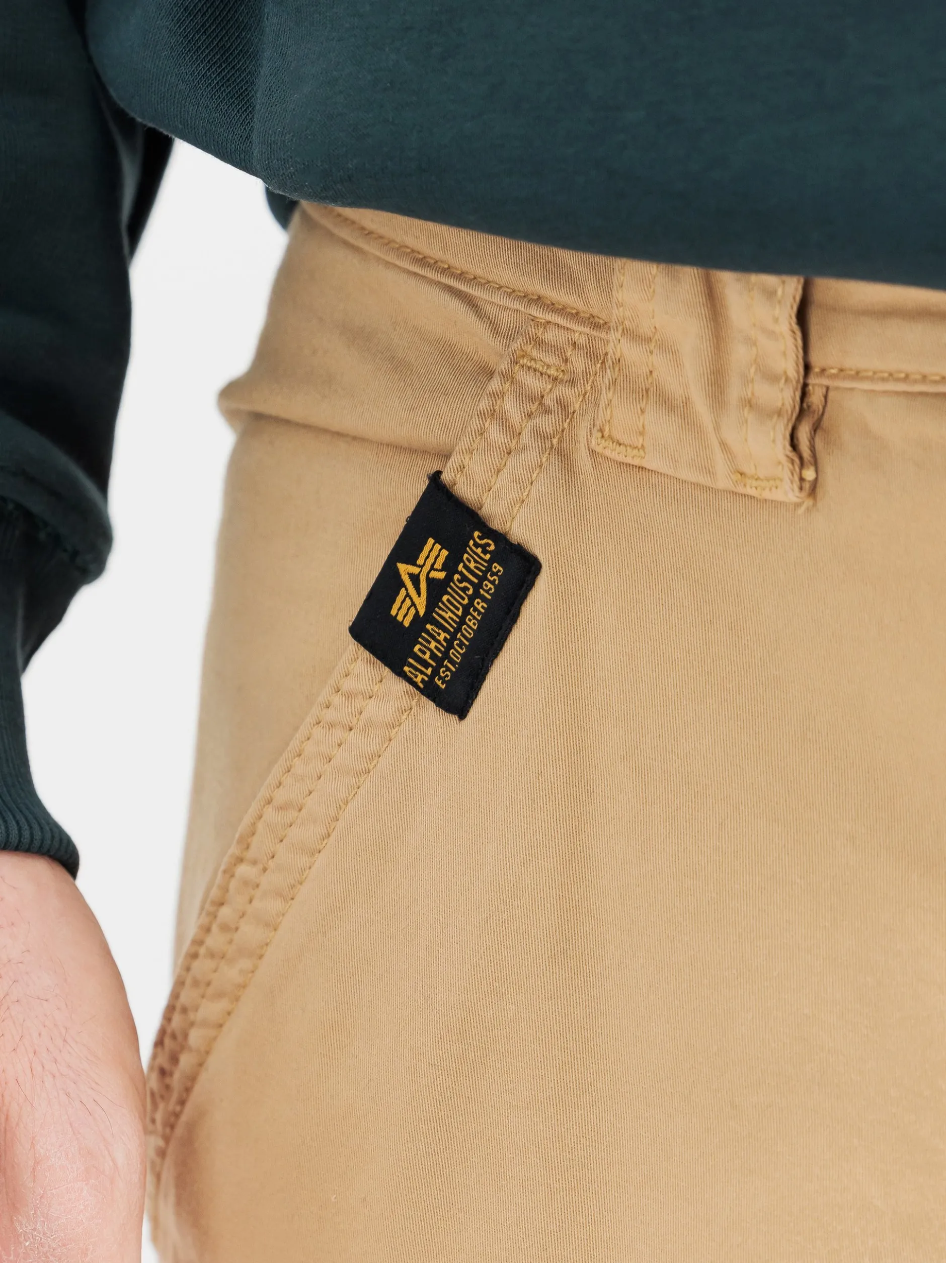 Alpha Industries Herren Hose in sand