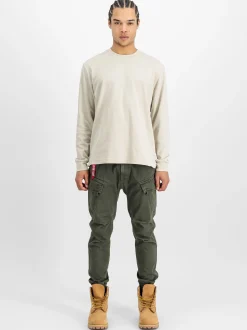 Alpha Industries Herren Hose in grau
