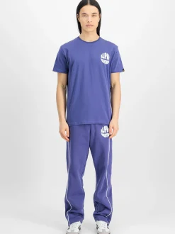 Alpha Industries Herren Jogginghose in purple