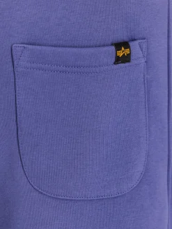Alpha Industries Herren Kurze Hose in purple