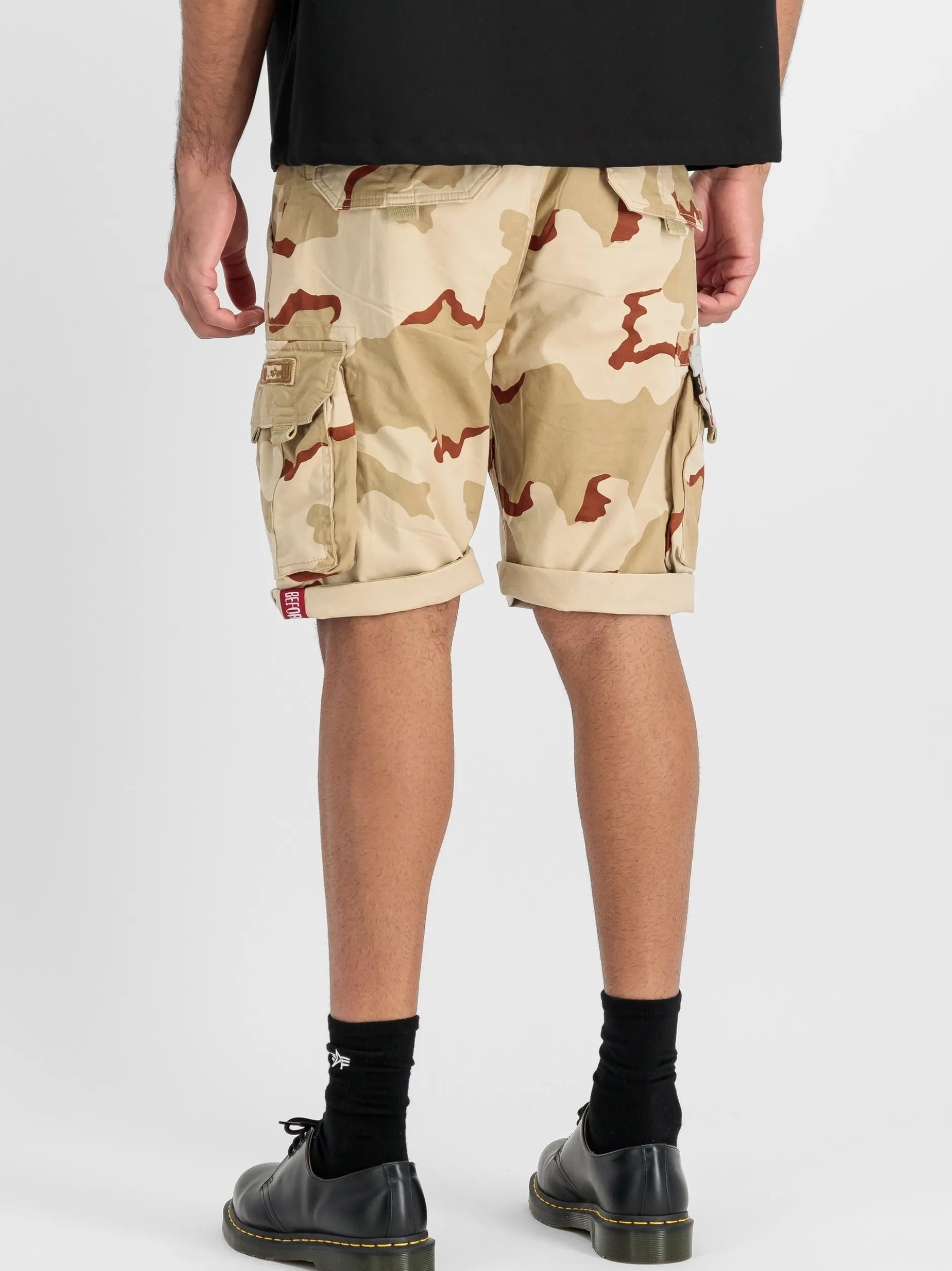 Alpha Industries Herren Kurze Hose in beige