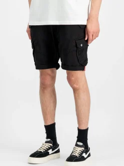 Alpha Industries Herren Kurze Hose in schwarz