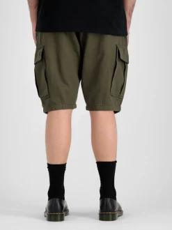 Alpha Industries Herren Kurze Hose in oliv