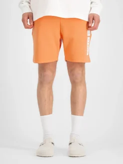 Alpha Industries Herren Kurze Hose in orange