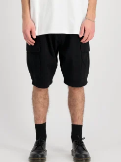 Alpha Industries Herren Kurze Hose in schwarz