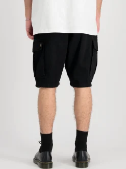 Alpha Industries Herren Kurze Hose in schwarz