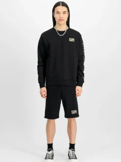 Alpha Industries Herren Kurze Hose in schwarz