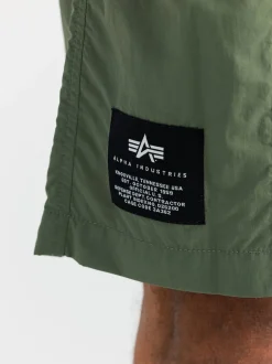Alpha Industries Herren Kurze Hose in grün